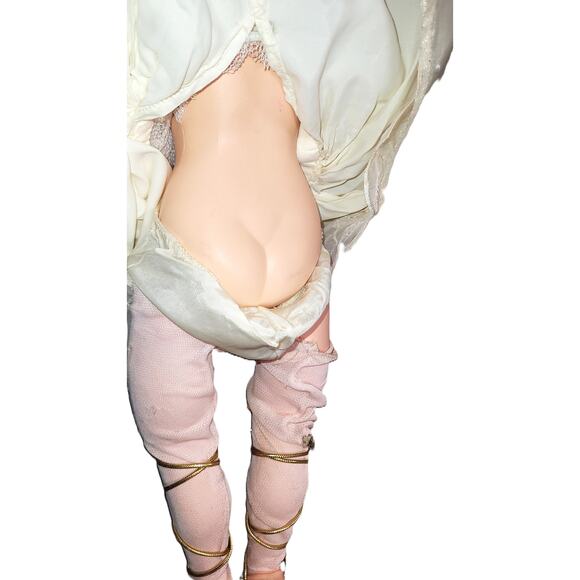 16" 50's Vintage Beautifu Blue Eyed Ginger Valentine Capezio Ballerina Doll Aida - Picture 10 of 16